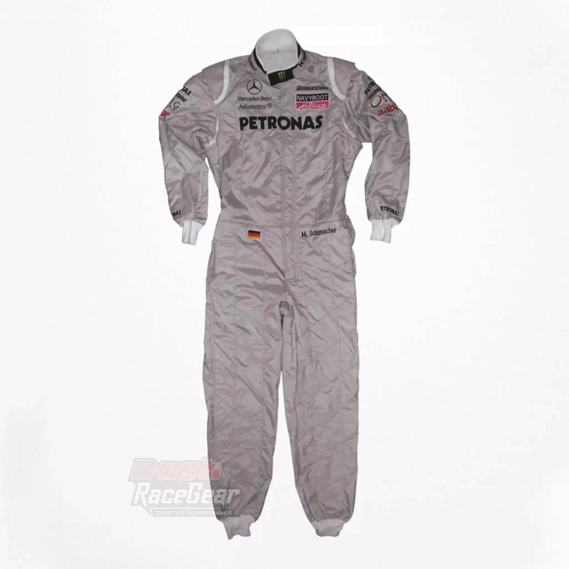 2010 Michael Schumacher Mercedes Benz F1 Embroiderd Race Suit