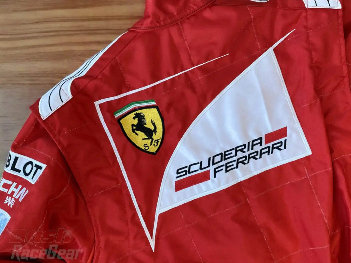 2014 Fernando Alonso Ferrari F1 Embroidered Racing Suit - Dash Racegear Store