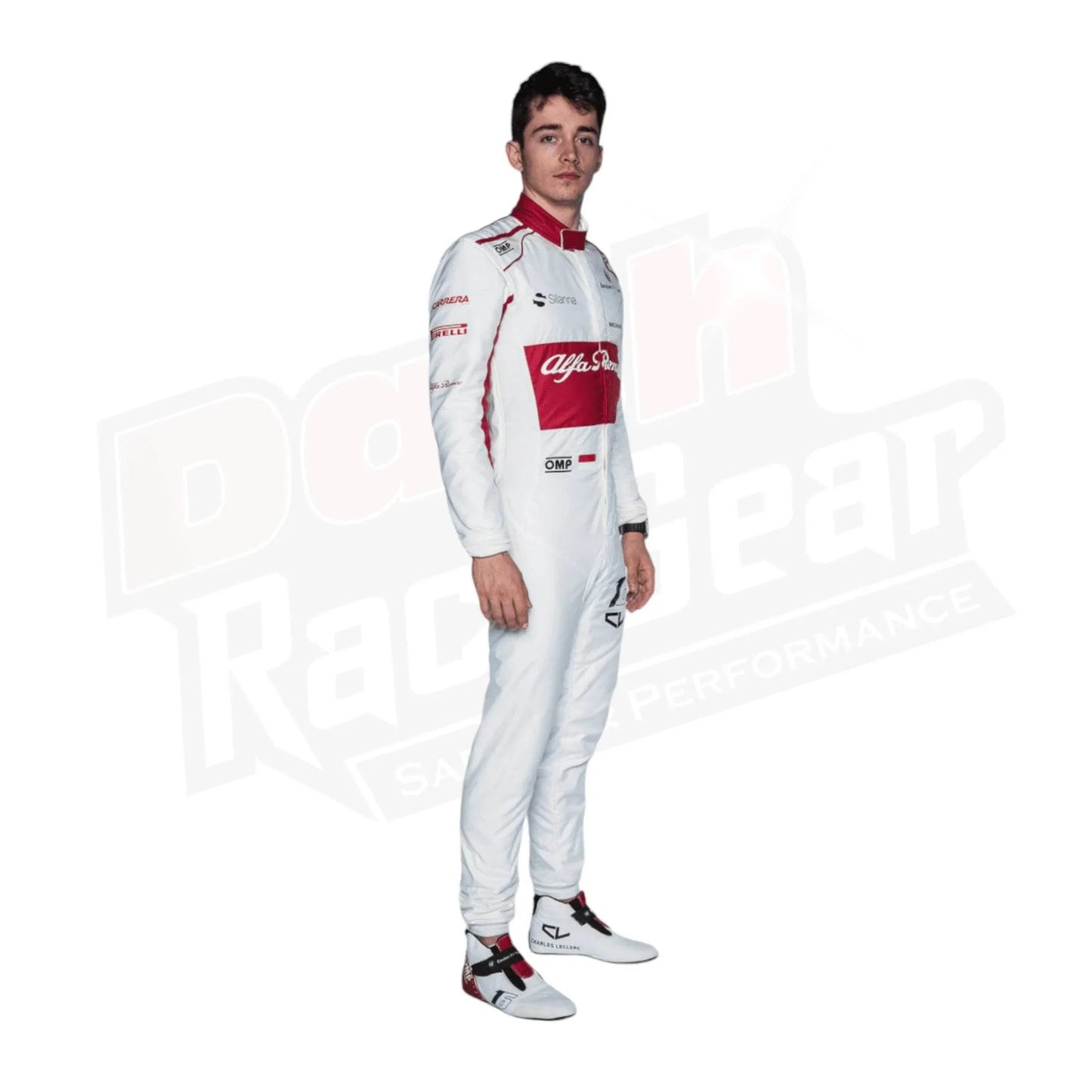 2018 Charles Leclerc Alfa Romeo Sauber F1 Suit - Dash Racegear Store