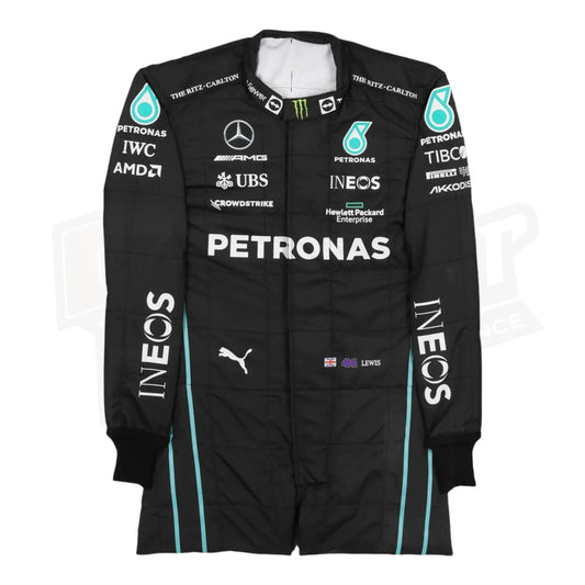2022 Lewis Hamilton Mercedes-AMG Petronas F1 Team Replica Race Suit - Dash Racegear Store