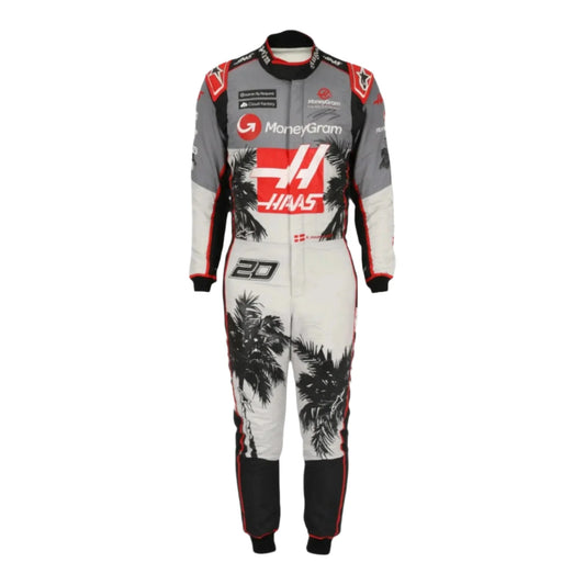 2023 Kevin Magnussen Haas F1 Team Race Suit KIDS - Miami GP