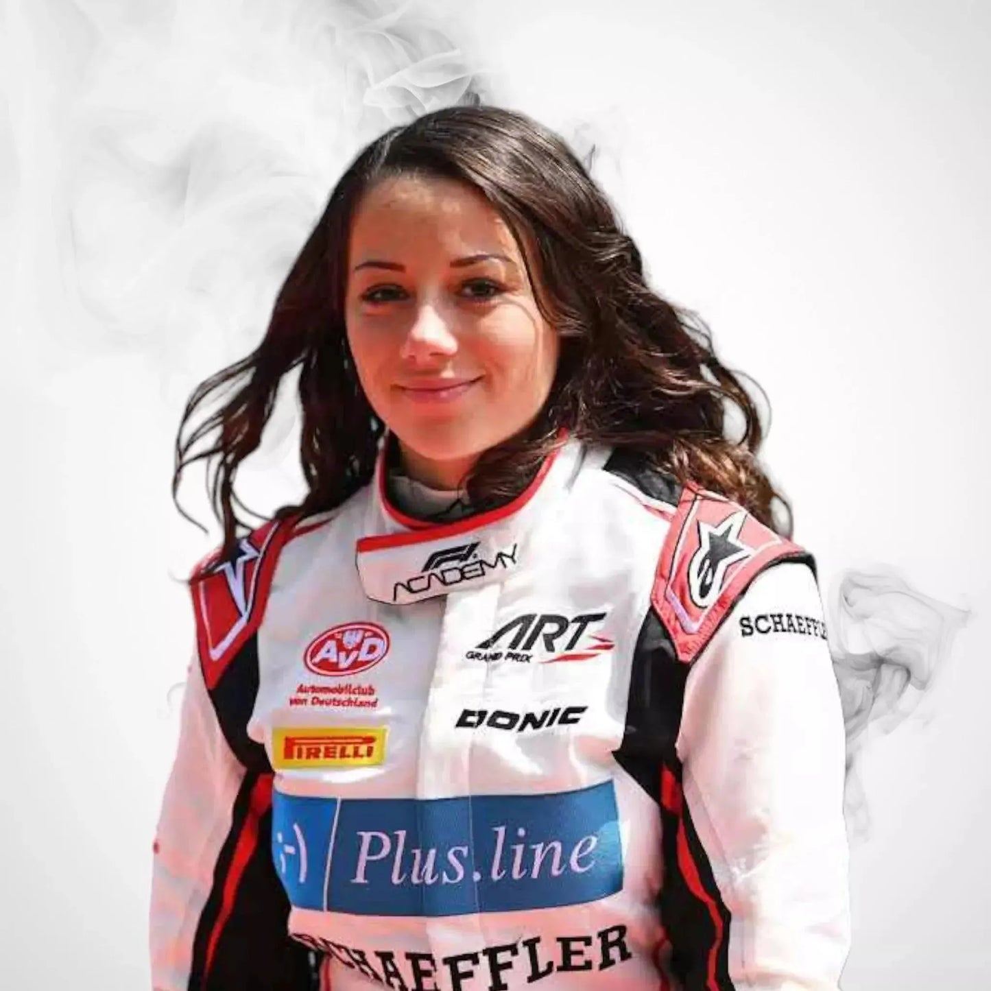 2023 Carrie Schreiner Race Suit ART Grand Prix