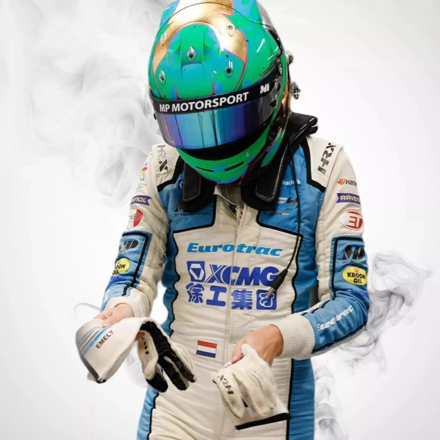 2023 Emely De Heus race suit MP Motorsport