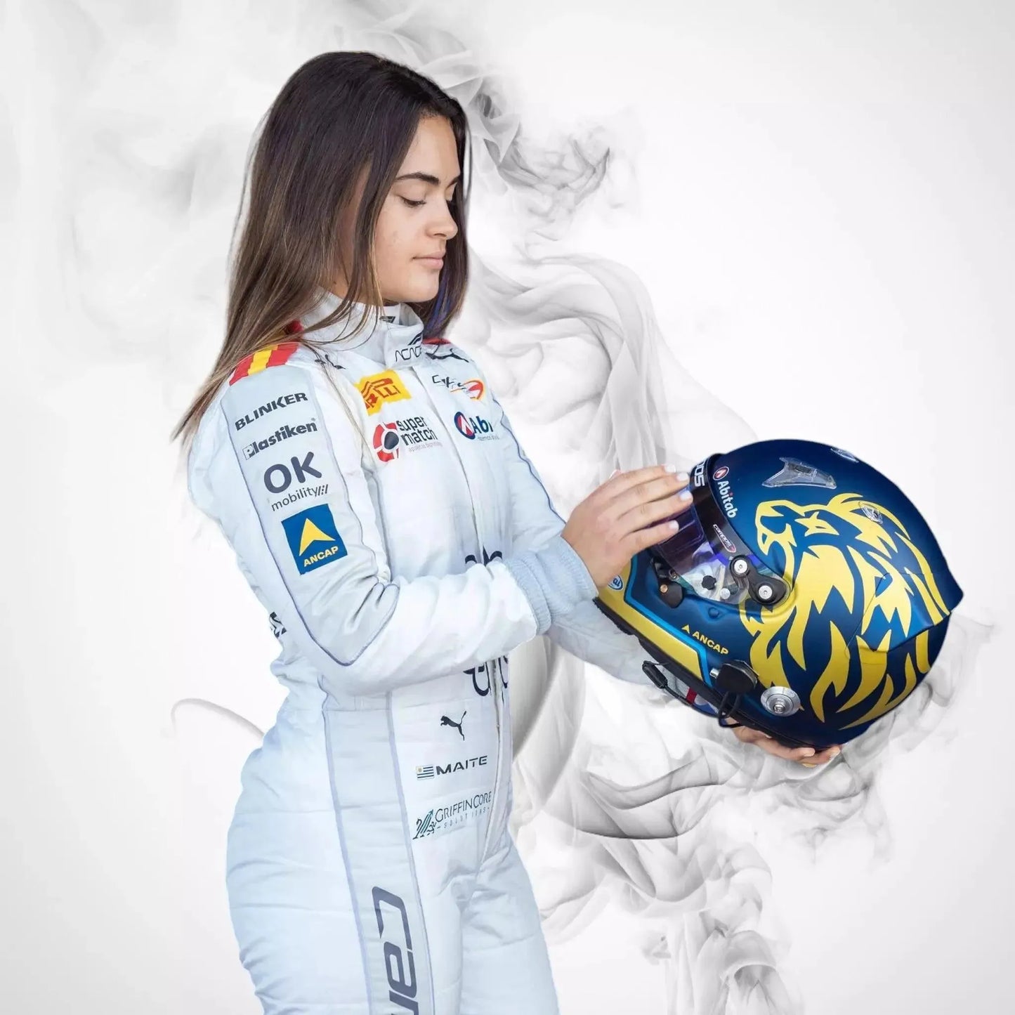 2023 Maite Cáceres Race Suit Mercantile Campos Racing