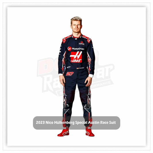 2023 Nico Hülkenberg Special Austin Race Suit - Us Grand Prix - Dash Racegear Store