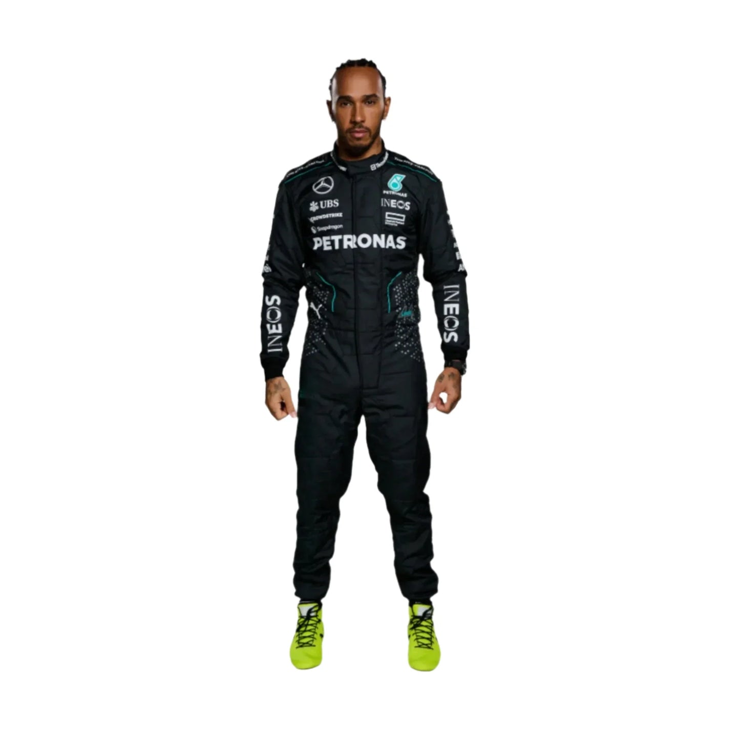 2024 Lewis Hamilton Mercedes AMG F1 Team Suit KIDS