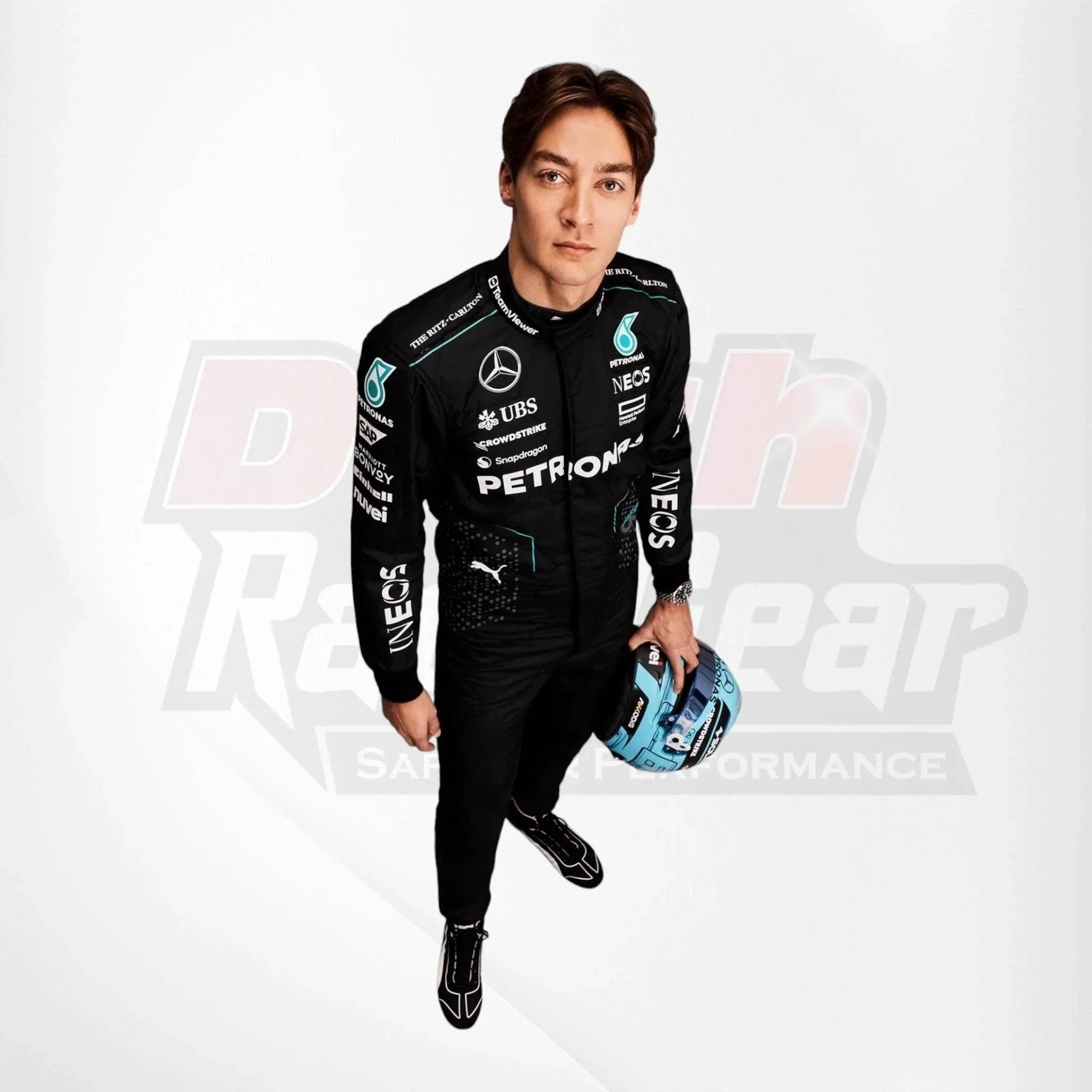 2024 George Russell Mercedes AMG F1 Team Race Suit - Dash Racegear Store