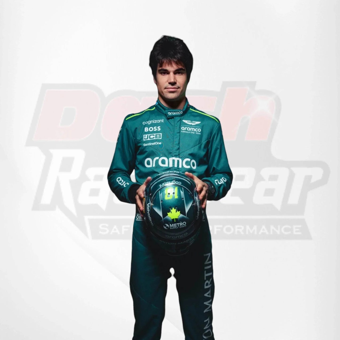 2024 Lance Stroll Aston Martin F1 Team Race Suit - Dash Racegear Store