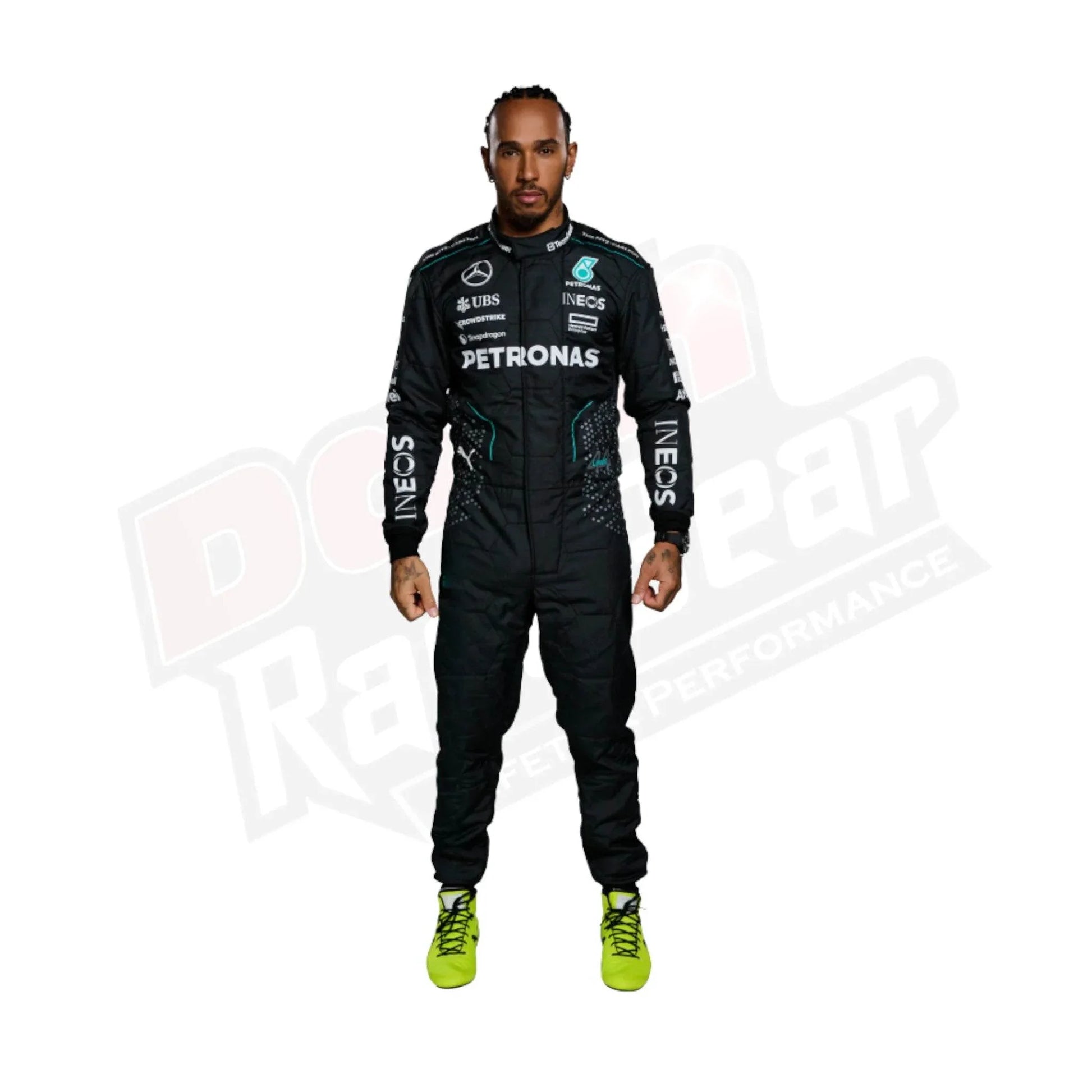 2024 Lewis Hamilton Mercedes AMG F1 Team Suit - Dash Racegear Store