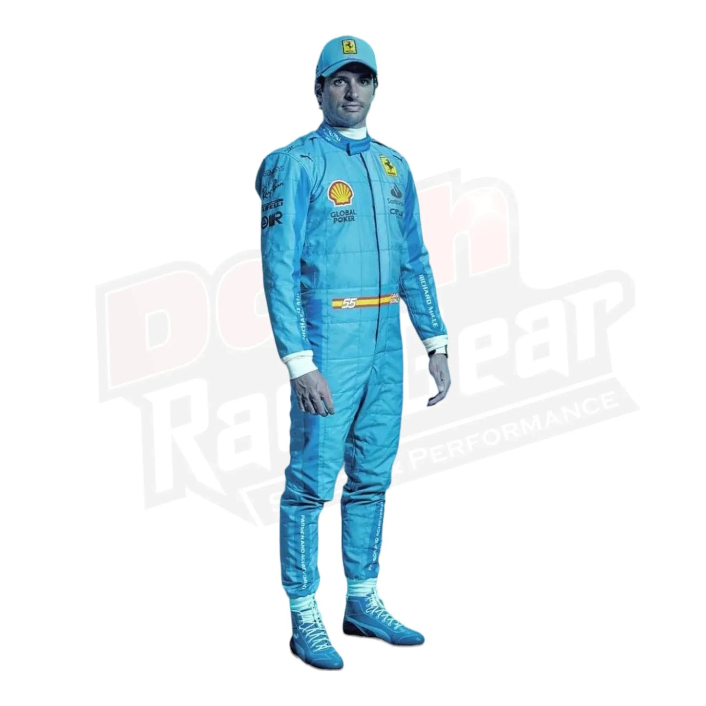2024 Scuderia Ferrari F1 Miami Grand Prix Race Suit KIDS