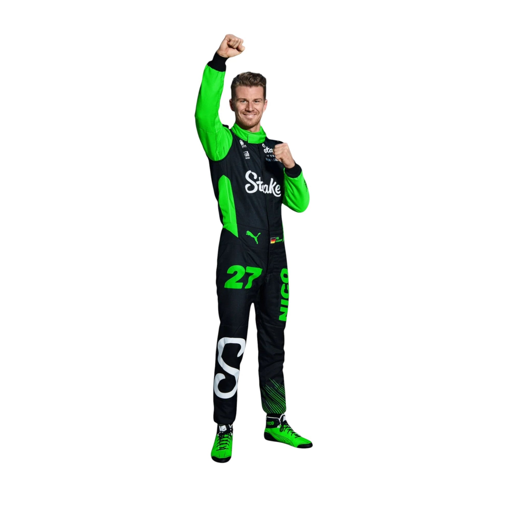 2025 Nico Hulkenberg kick Sauber f1 Race Suit - Sigmaindustriesltd