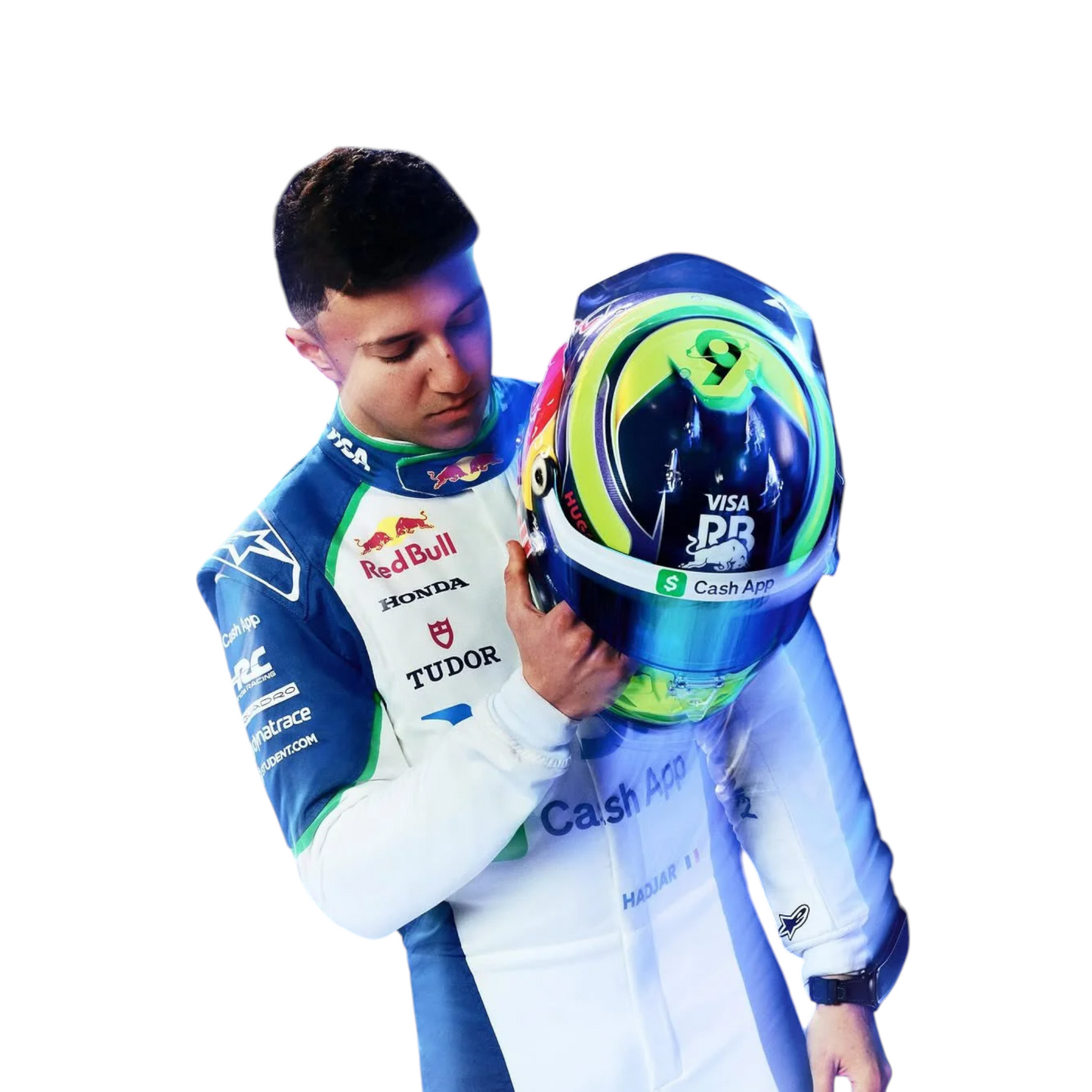 2025  Isack Hadjar Alphatauri Race Suit - Sigmaindustriesltd