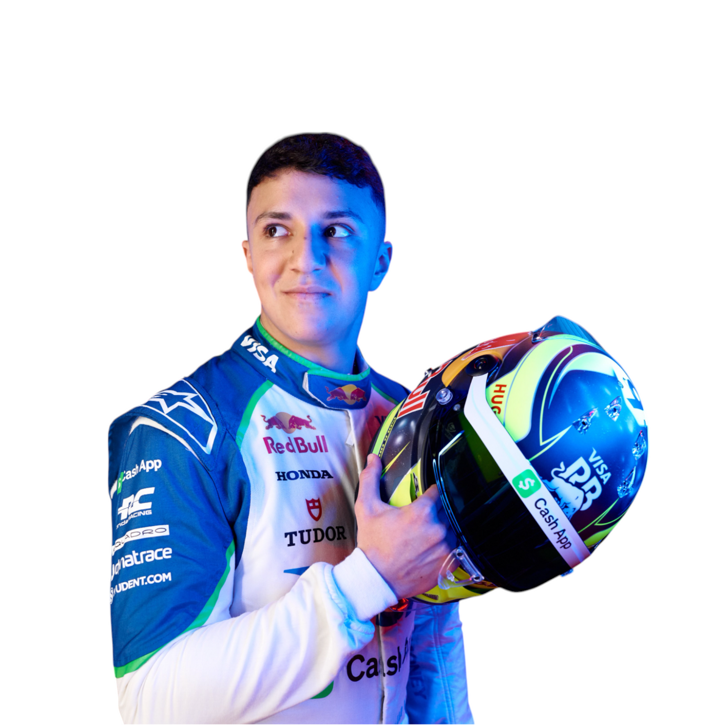2025  Isack Hadjar Alphatauri Race Suit - Sigmaindustriesltd