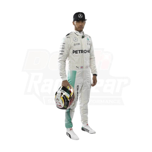 Lewis Hamilton 2016 Mercedes Benz F1 Race Suit - Dash Racegear Store