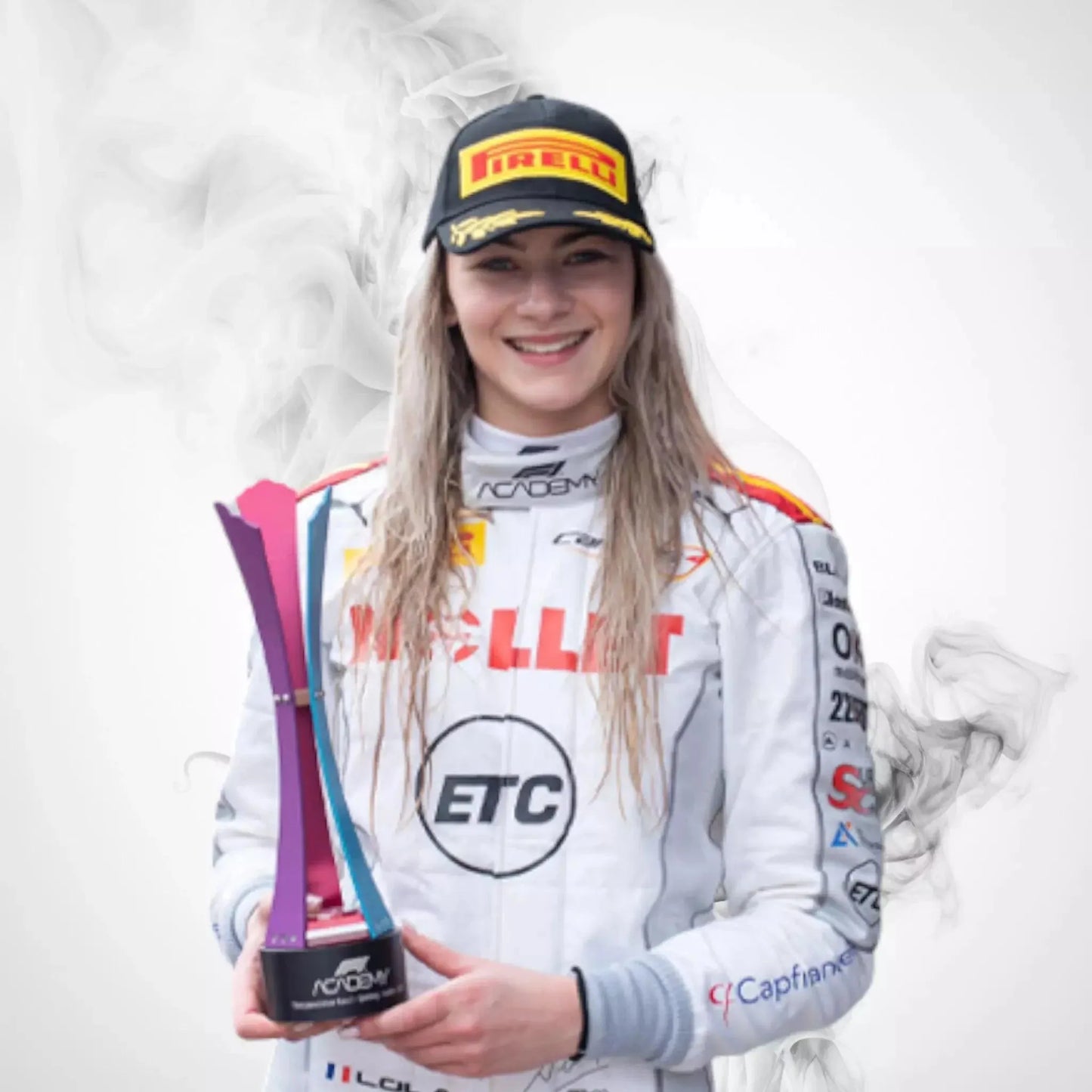 2023 Lola Lovinfosse race suit Mercantile Campos Racing