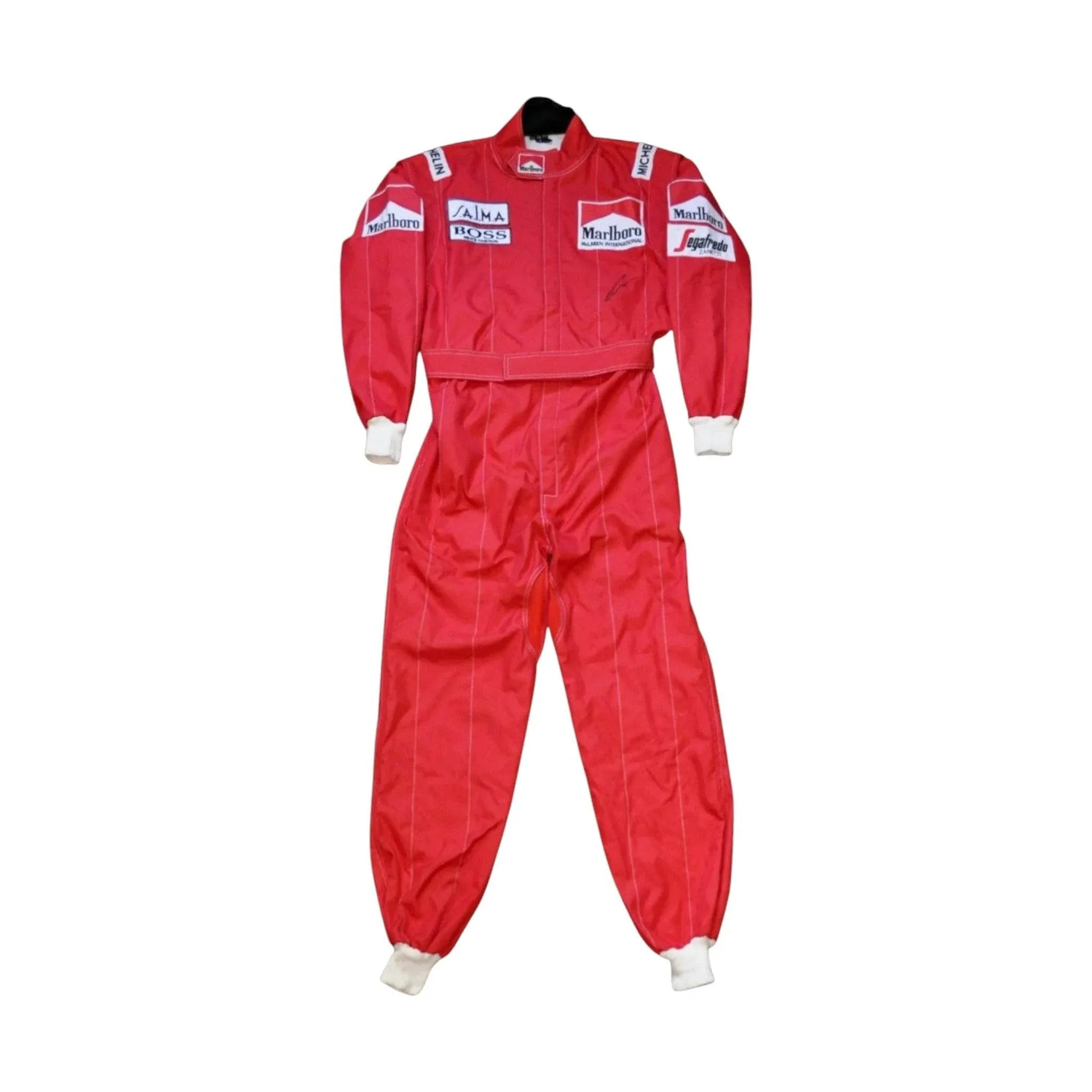 NIKI LAUDA SIGNED McLaren 1984 F1 REPLICA Race SUIT - Dash Racegear Store