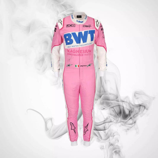 Sergio Pérez 2020 BWT Racing Point F1 Team Race Suit - Dash Racegear Store