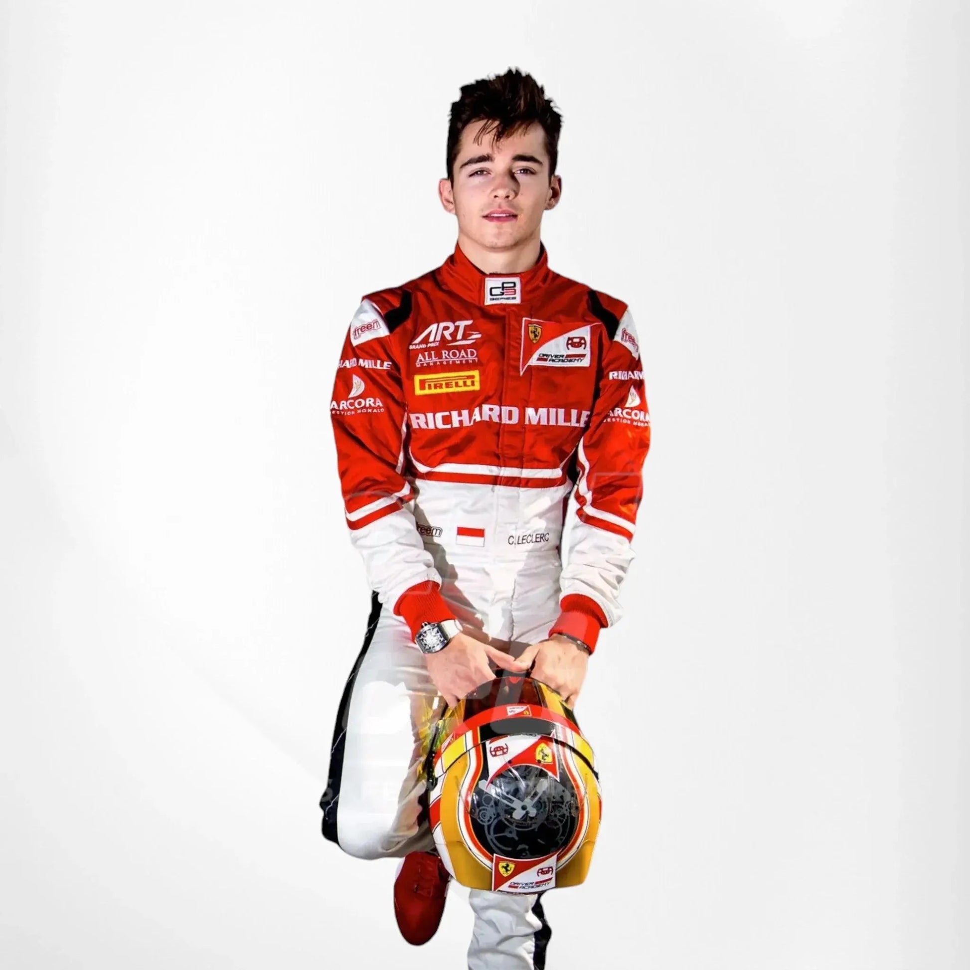 2016 Charles Leclerc Ferrari F1 Race Suit KIDS - Dash Racewear