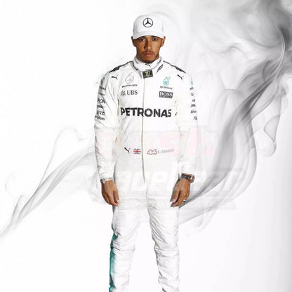2017 Lewis Hamilton Mercedes-Benz F1 Racing Suit - Dash Racegear Store