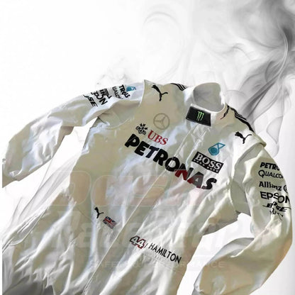2017 Lewis Hamilton Mercedes-Benz F1 Racing Suit - Dash Racegear Store