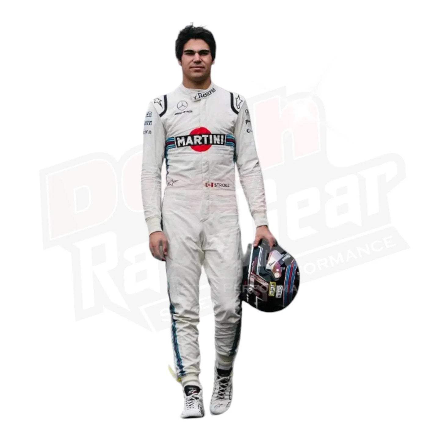 2018 Lance Stroll Williams Martini F1 Race Suit - Dash Racegear Store