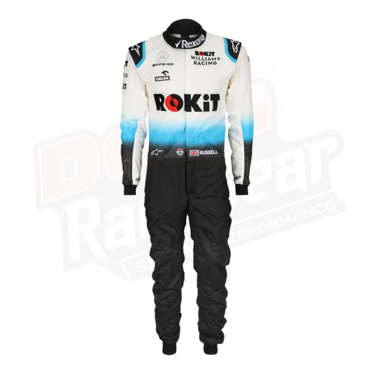 2019 GEORGE RUSSELL Williams Racing F1 RACE SUIT KIDS - Dash Racewear