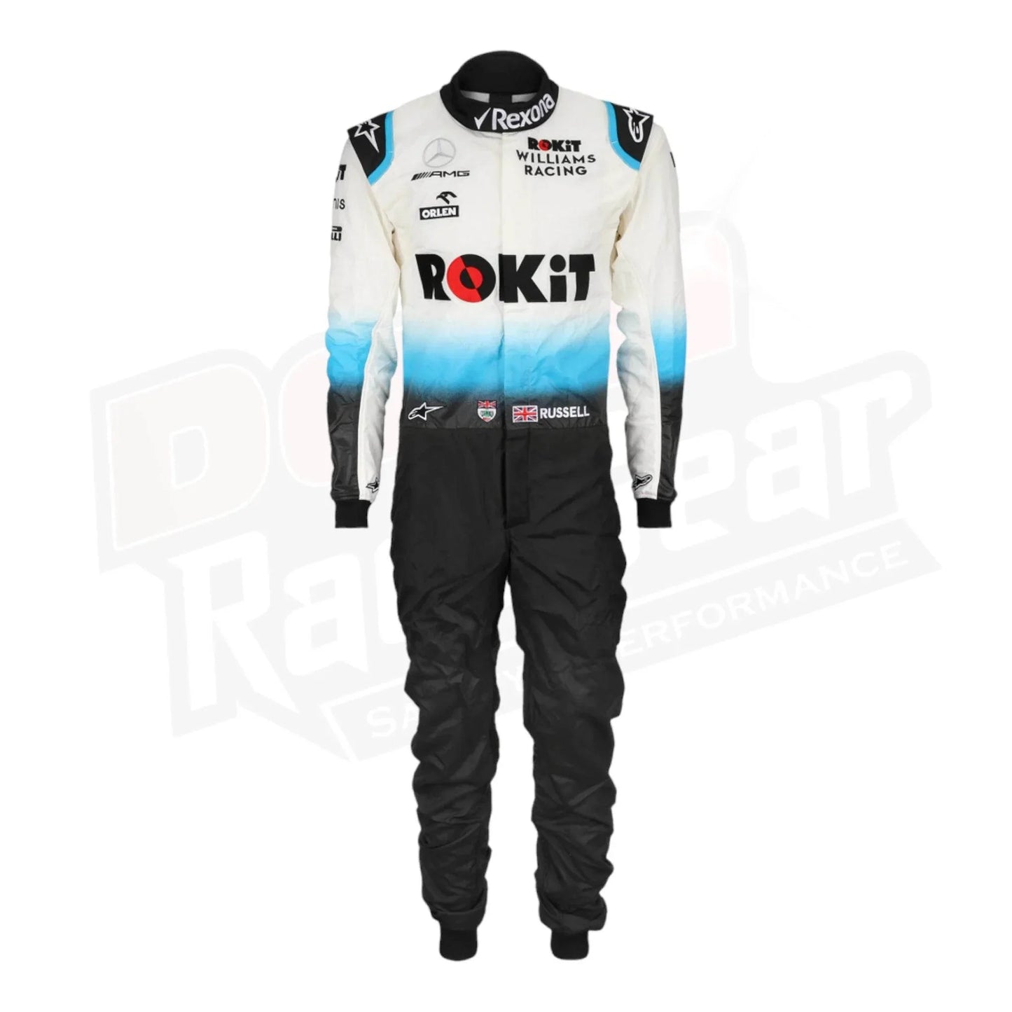 2019 George Russell Williams Racing F1 Race Suit - Dash Racegear Store