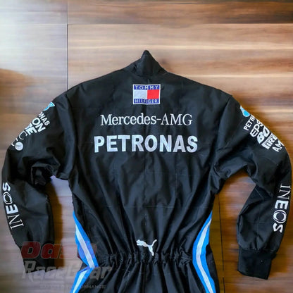 2020 Lewis Hamilton Mercedes AMG F1 Embroidery Race Suit - Dash Racegear Store