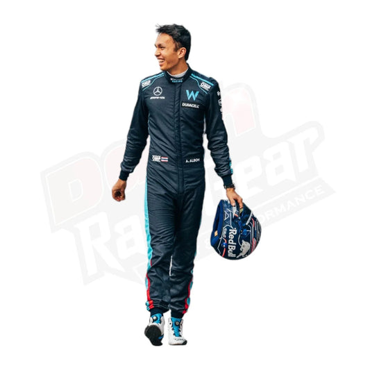 2022 New Alexander Albon F1 Race Suit Williams Racing - Dash Racegear Store