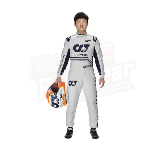 2022 Yuki Tsunoda Scuderia AlphaTauri F1 Race Suit - Dash Racegear Store