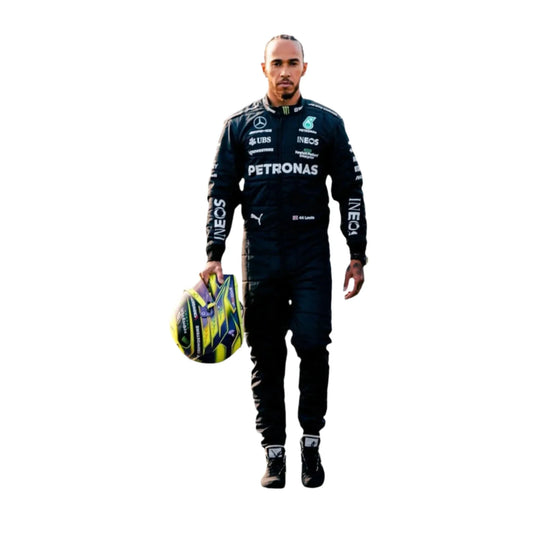 2023 Lewis Hamilton Mercedes-AMG Petronas F1 Team Replica Race Suit KIDS