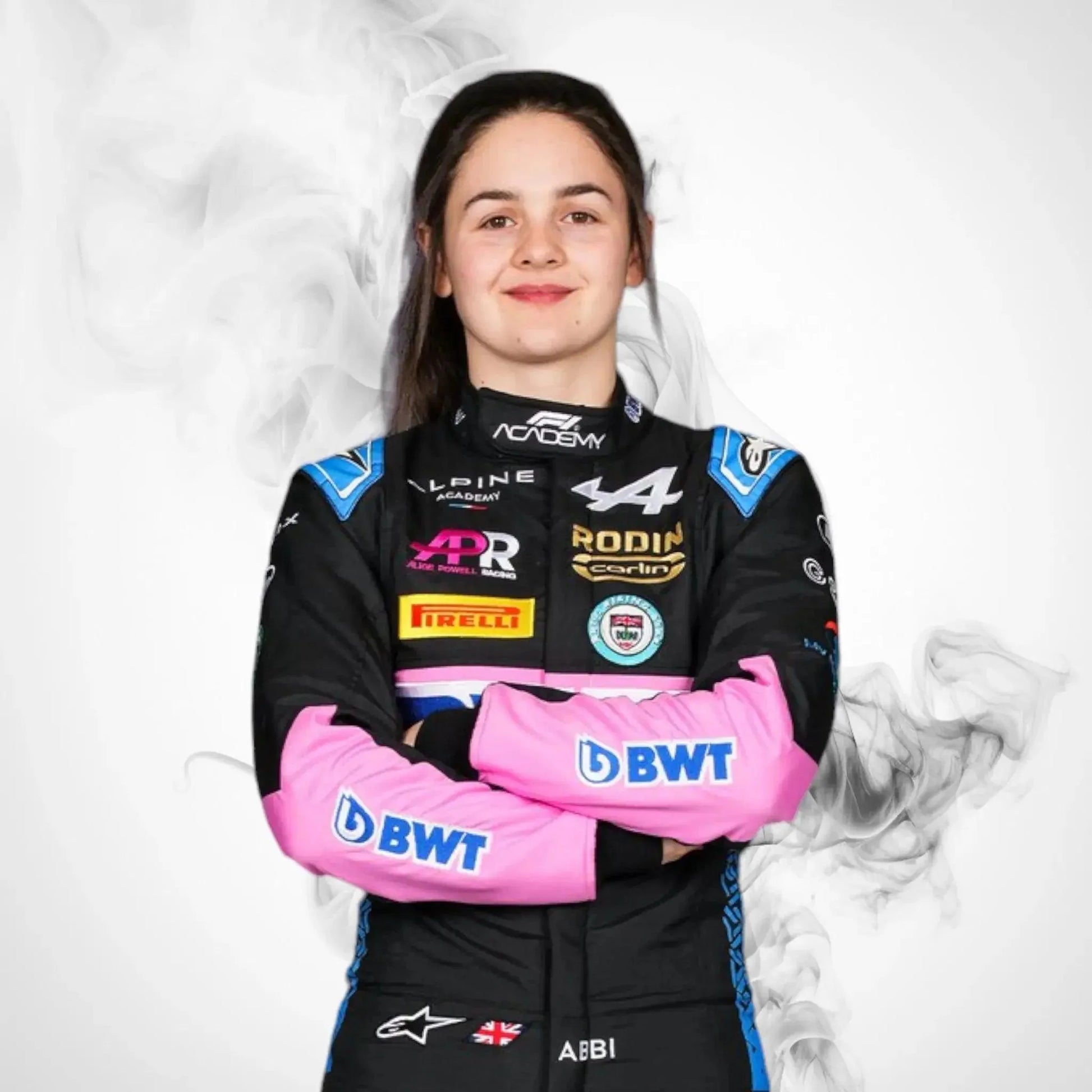 2023 Abbi Pulling Rodin Carlin Race Suit