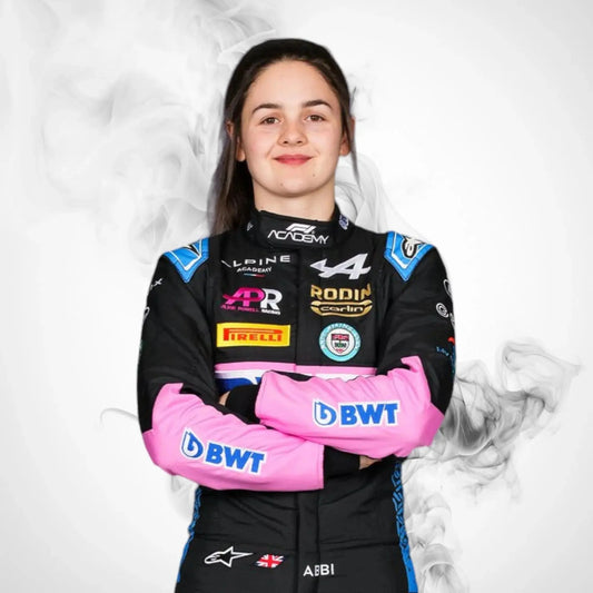 2023 Abbi Pulling Rodin Carlin Race Suit