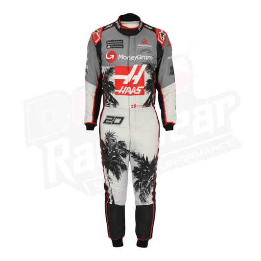2023 Kevin Magnussen Haas F1 Team Race Suit - Miami GP - Dash Racegear Store