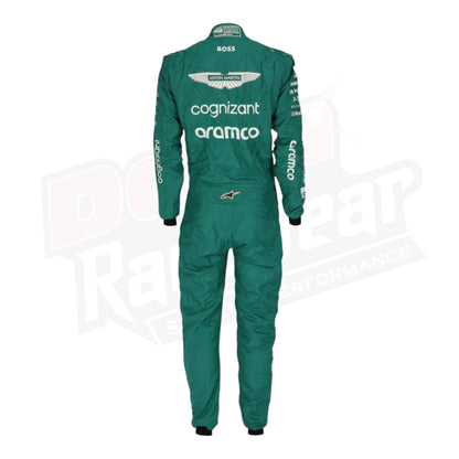2023 Lance Stroll Aston Martin F1 Race Suit KIDS - Sao Paulo GP