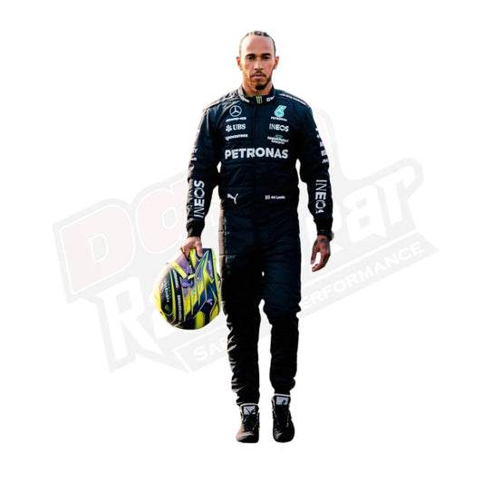2023 Lewis Hamilton Mercedes AMG F1 Race Suit - Dash Racegear Store