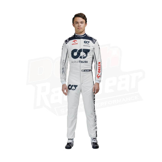 2023 Nyck De Vries Alphatauri F1 Race Suit KIDS - Dash Racegear Store