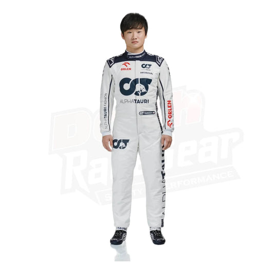 2023 Yuki Tsunoda Alphatauri F1 Race Suit - Dash Racegear Store