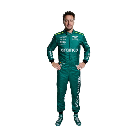 2024 Fernando Alonso Aston Martin F1 Team Race Suit KIDS