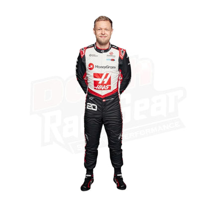 2024 Kevin Magnussen Haas F1 Team Race Suit KIDS
