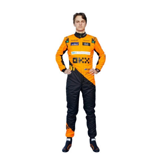 2024 New McLaren Oscar Piastri F1 Team Race Suit KIDS