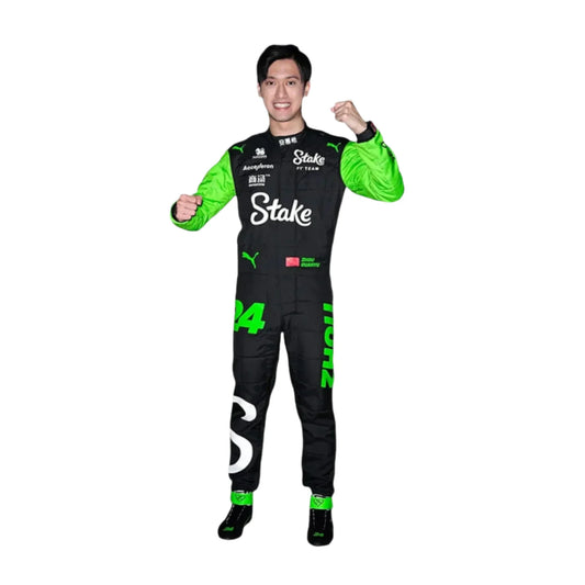 2024 Zhou Guanyu Kick Sauber F1 Team Stake Race Suit KIDS