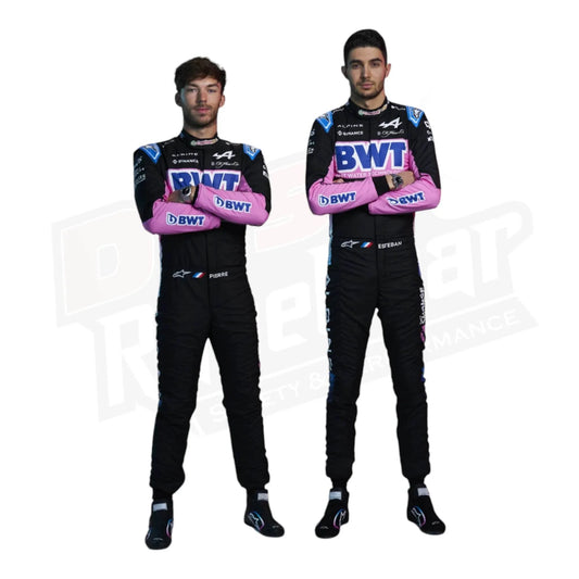 2024 BWT Pierre Gasly Esteban Ocon Alpine F1 Team Race Suit - Dash Racegear Store