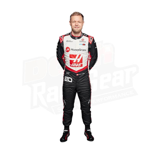 2024 Kevin Magnussen Nico Hulkenberg Haas F1 Team Race Suit - Dash Racegear Store