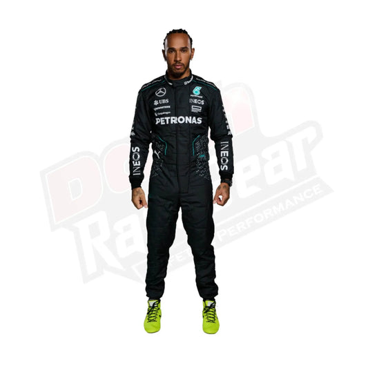 2024 Lewis Hamilton Mercedes AMG F1 Team Suit - Dash Racegear Store