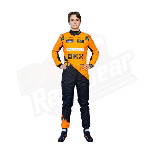 2024 New McLaren Oscar Piastri F1 Team Race Suit - Dash Racegear Store