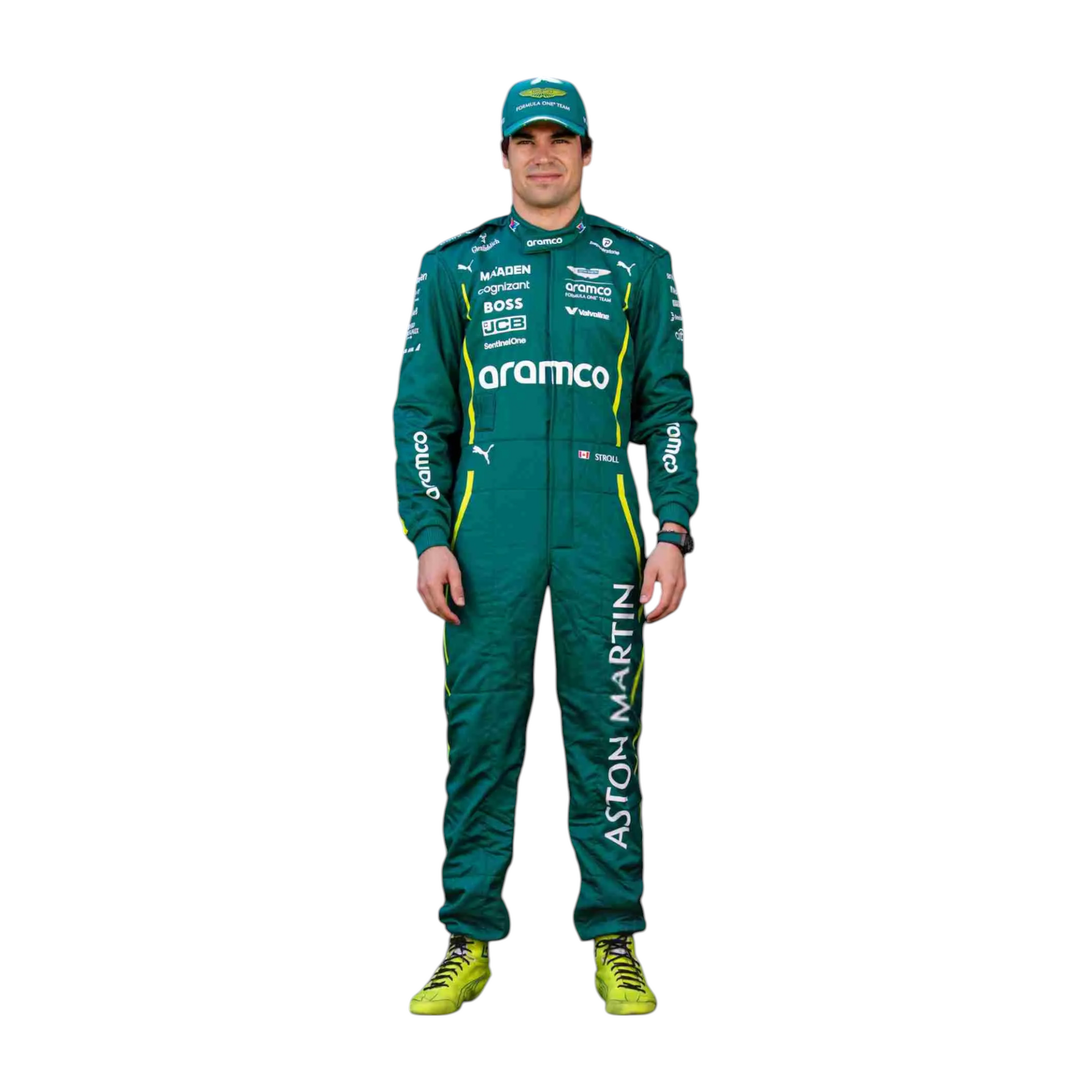 2025 Lance Stroll Aston Martin F1 Team Race Suit