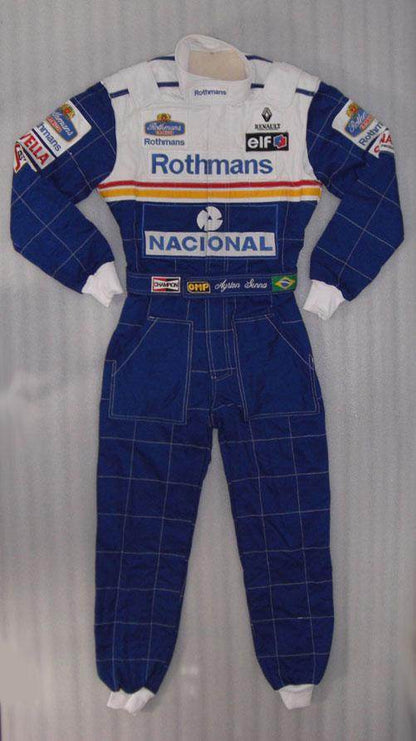 Ayrton Senna 1994 racing suit / Team Williams F1 Rothmans - Dash Racegear Store