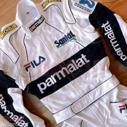 Nelson Piquet 1983 F1 Embroidered Racing Suit - Brabham - Dash Racegear Store